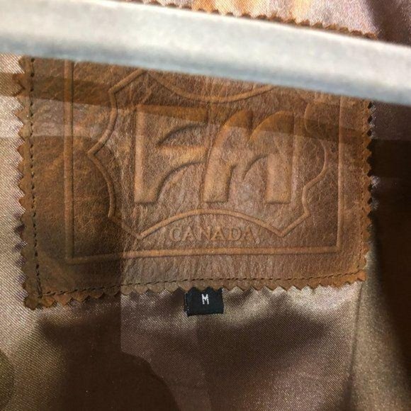 FM Canada Brown genuine leather matching set - Picture 5 of 14